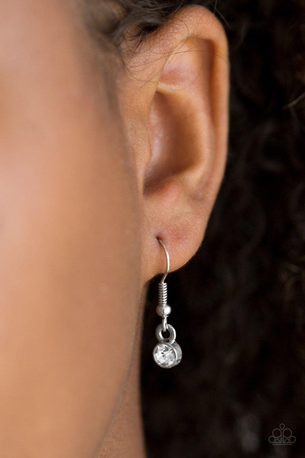 Paparazzi Accessories Yellow Moonstone Earrings Paparazzi