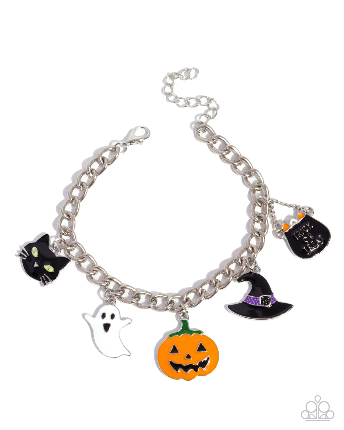 Haunting Hallmark Multi Halloween Necklace & Bracelet Set - Paparazzi Accessories