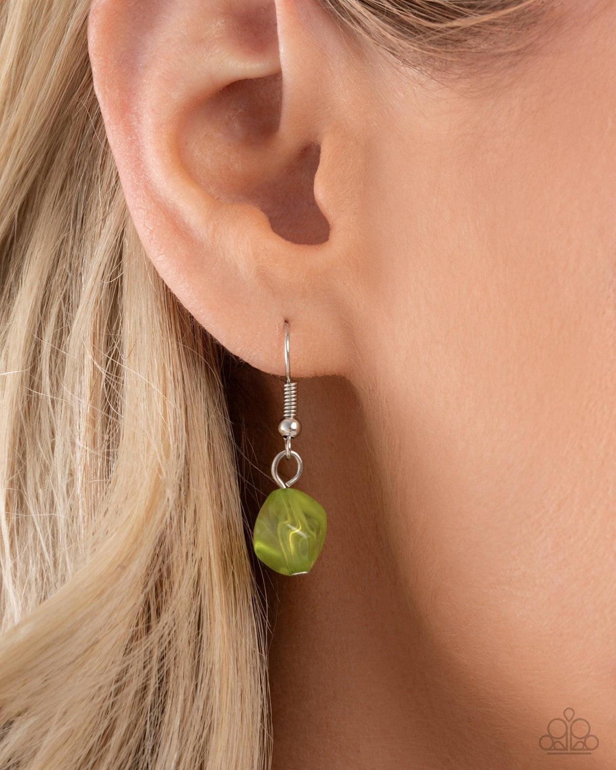 Oceanic Organization Green Charm Necklace & Bracelet Set - Paparazzi Accessories