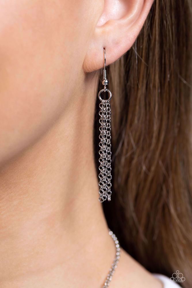 A BULL House Black Necklace - Paparazzi Accessories
