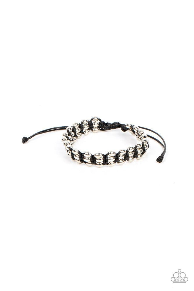 A True BEAD-liever Black Bracelet - Paparazzi Accessories
