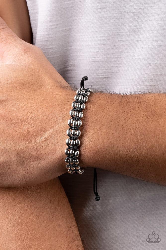A True BEAD-liever Black Bracelet - Paparazzi Accessories