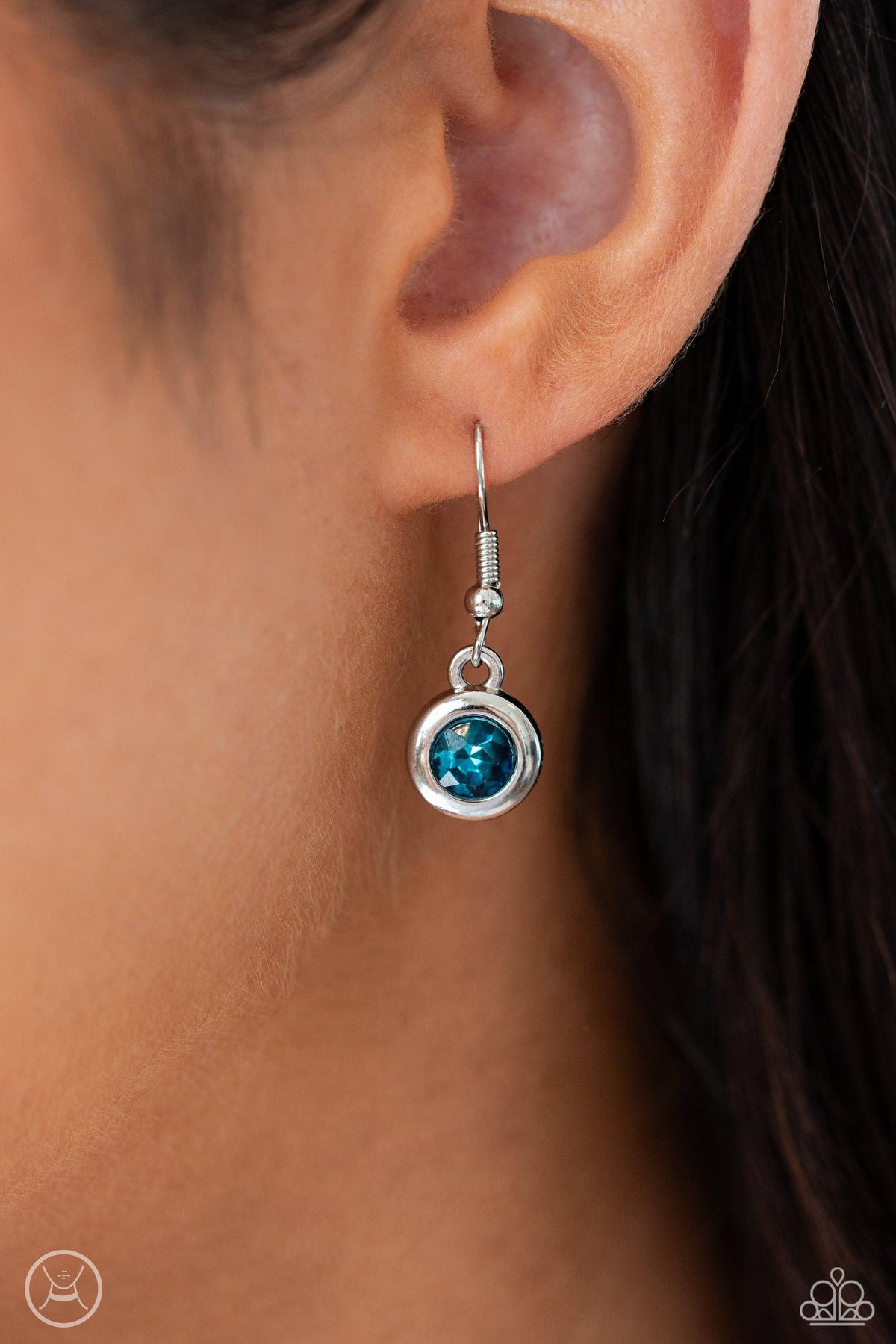 Abstract Admirer Multi Rhinestone Choker Necklace - Paparazzi Accessories - free matching earrings -CarasShop.com - Paparazzi Jewelry by Cara Jewels