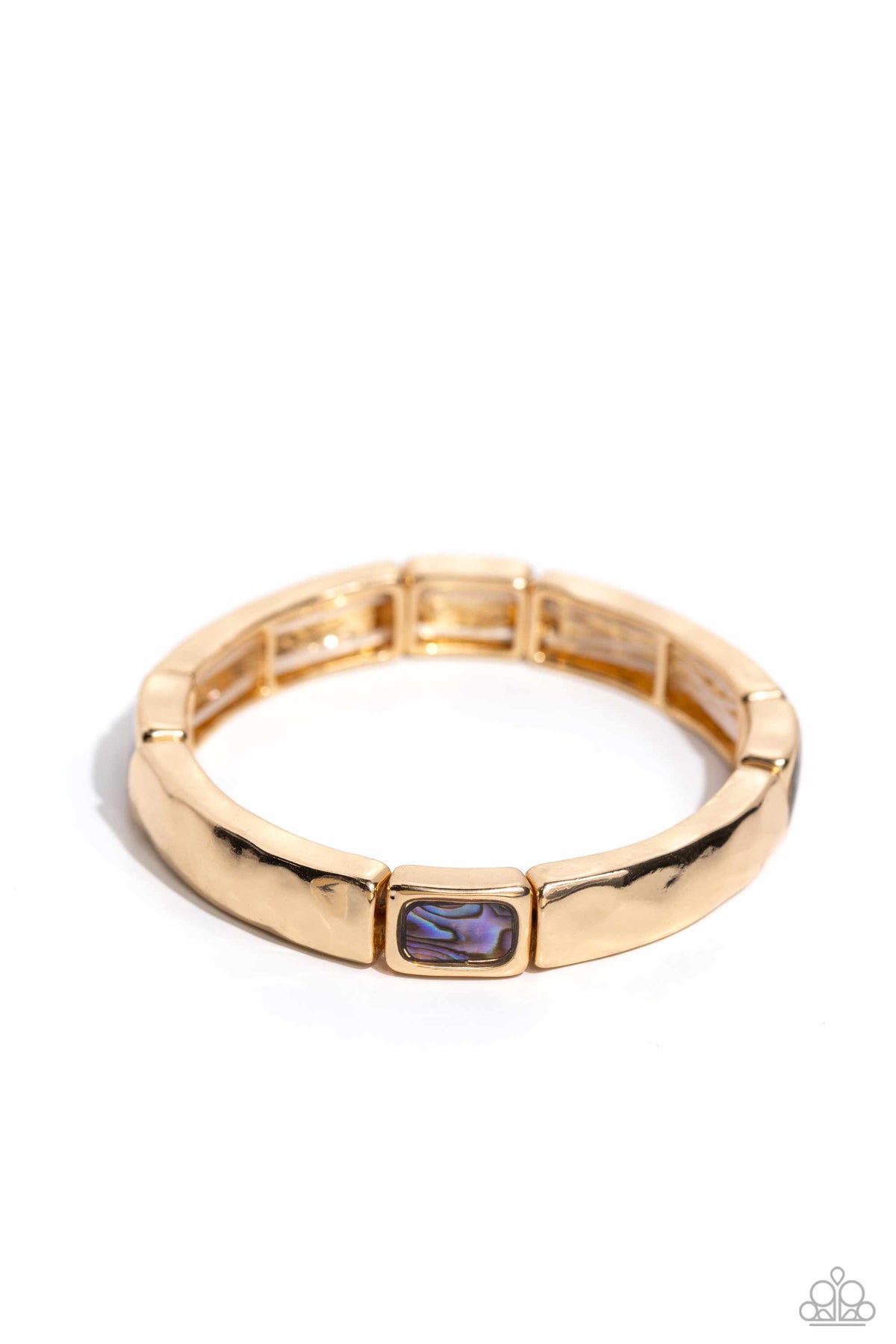 Admirable Abalone Gold Bracelet - Paparazzi Accessories