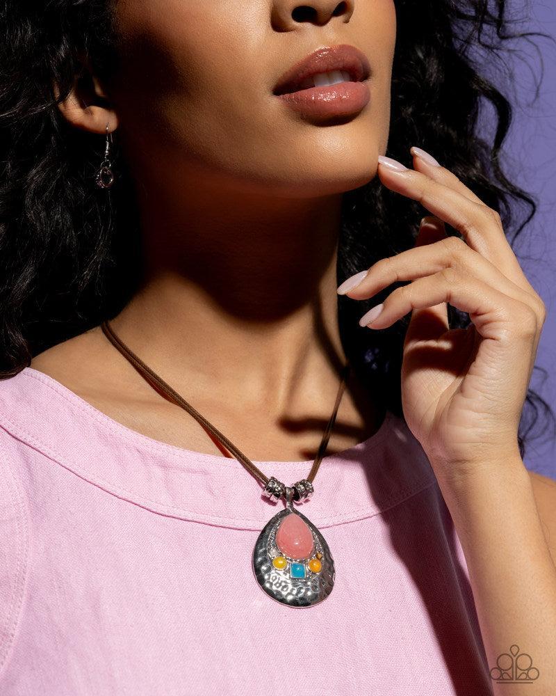Admirably Artisan Pink Necklace - Paparazzi Accessories