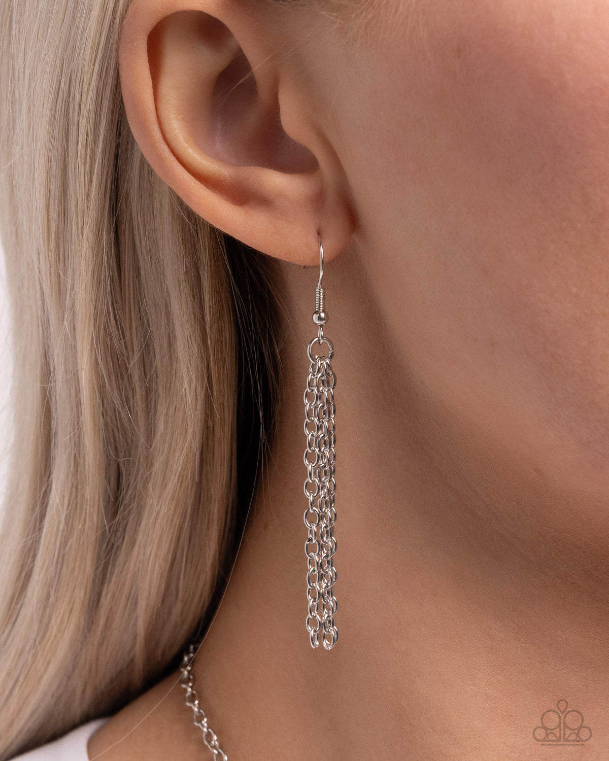 Aerial Aria Purple Rhinestone Butterfly Necklace - Paparazzi Accessories - free matching earrings -CarasShop.com - Paparazzi Jewelry by Cara Jewels