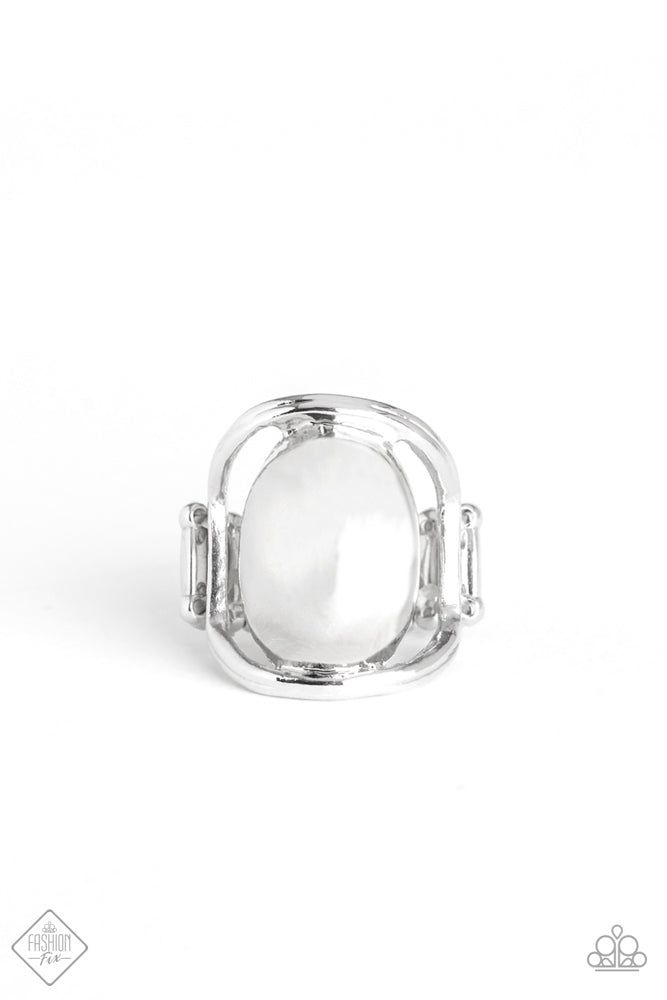 All Shine All The Time Silver Ring - Paparazzi Accessories