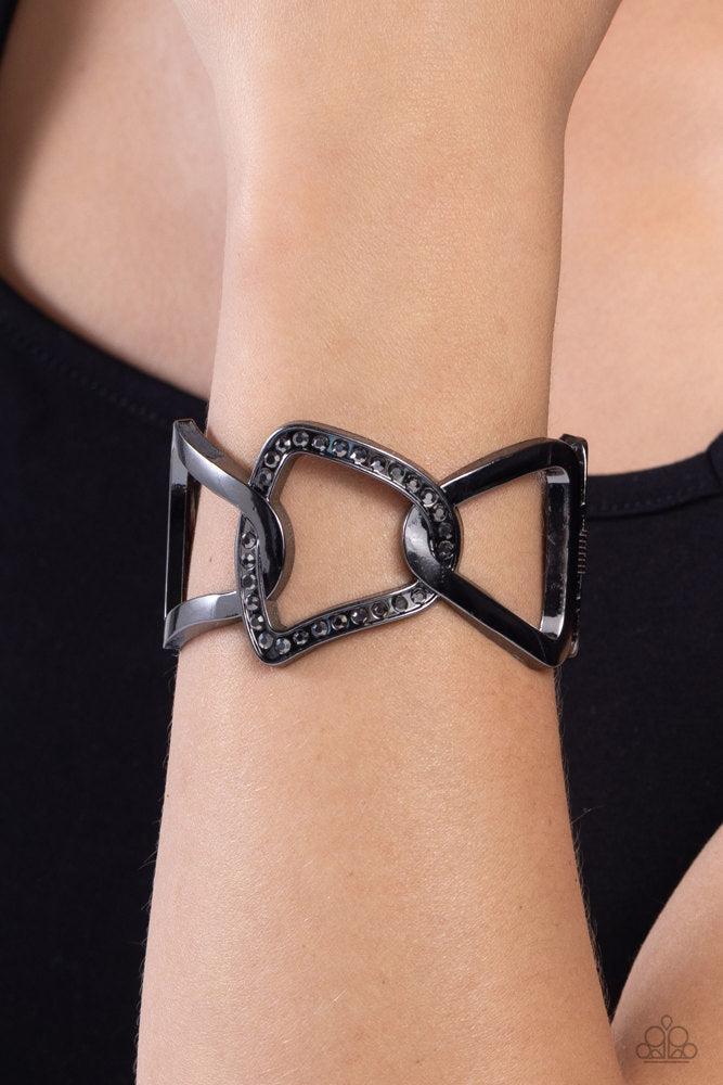 Alternative Attitude Black Bracelet - Paparazzi Accessories