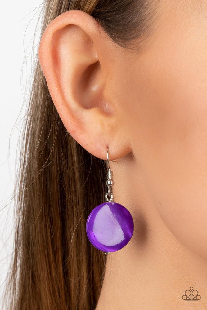 Beach Hub Purple Necklace - Paparazzi Accessories