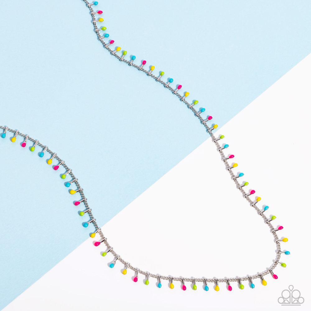 Bermuda Beads Yellow Necklace - Paparazzi Accessories