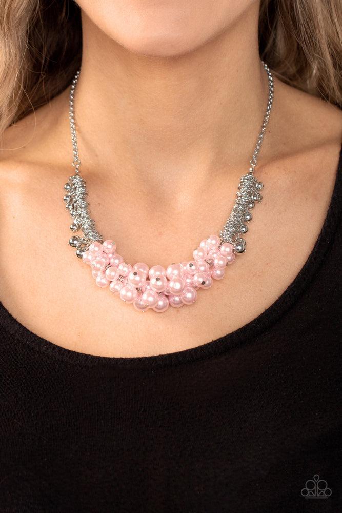 Bonus Points Pink Necklace - Paparazzi Accessories