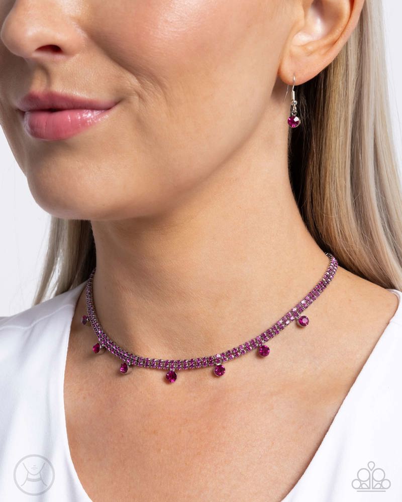 Breathtaking Backdrop Pink Necklace - Paparazzi Accessories