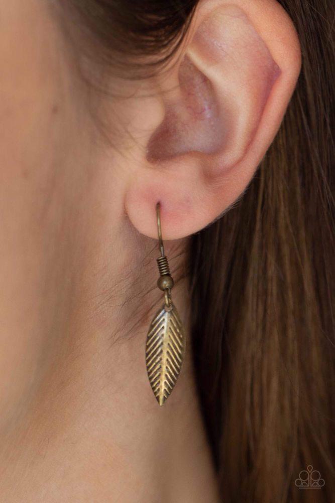 Canopy Cruise Brass Necklace - Paparazzi Accessories