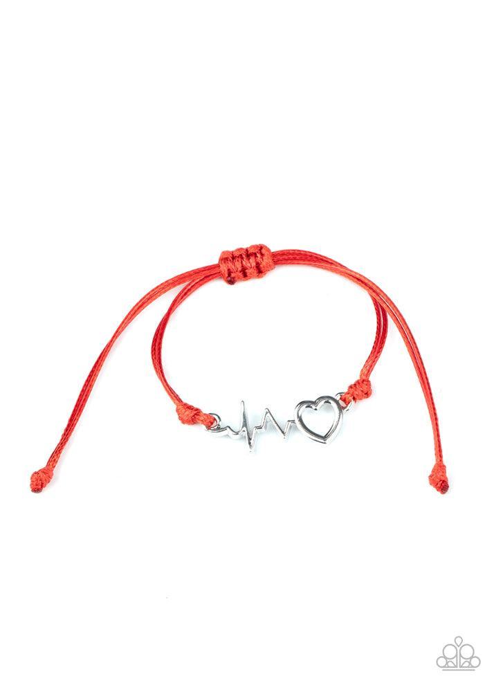 Cardiac Couture Red Bracelet - Paparazzi Accessories