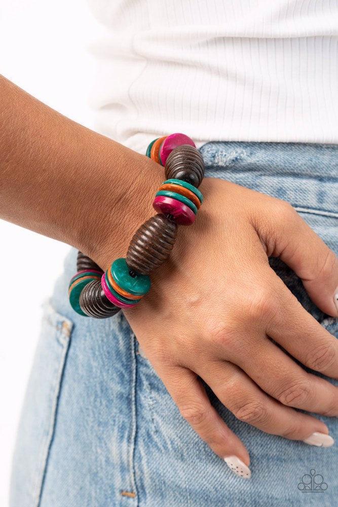 Caribbean Castaway Multi Bracelet - Paparazzi Accessories