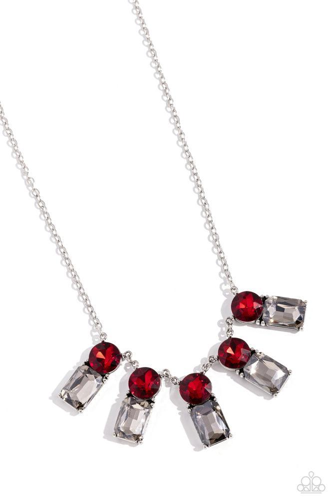 Celestial Royal Red Necklace - Paparazzi Accessories