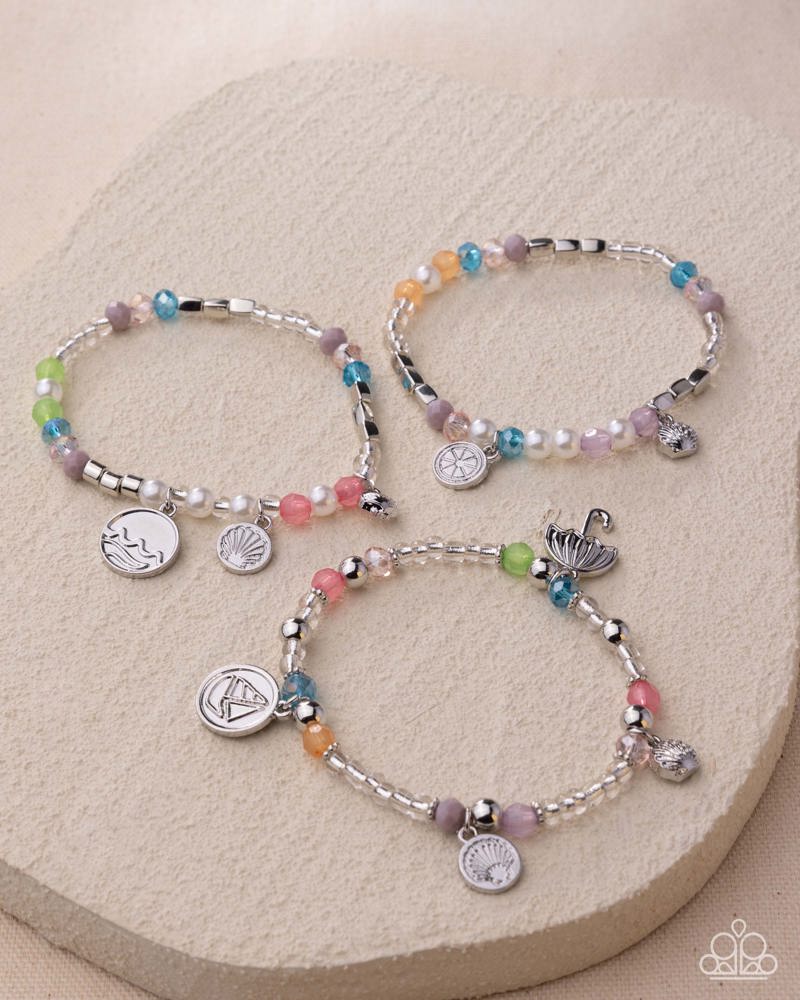 Coastal Competition Multi Bracelet - Paparazzi Accessories