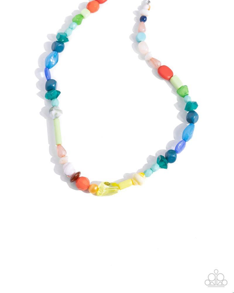 Colored Can-Can Multi Necklace - Paparazzi Accessories