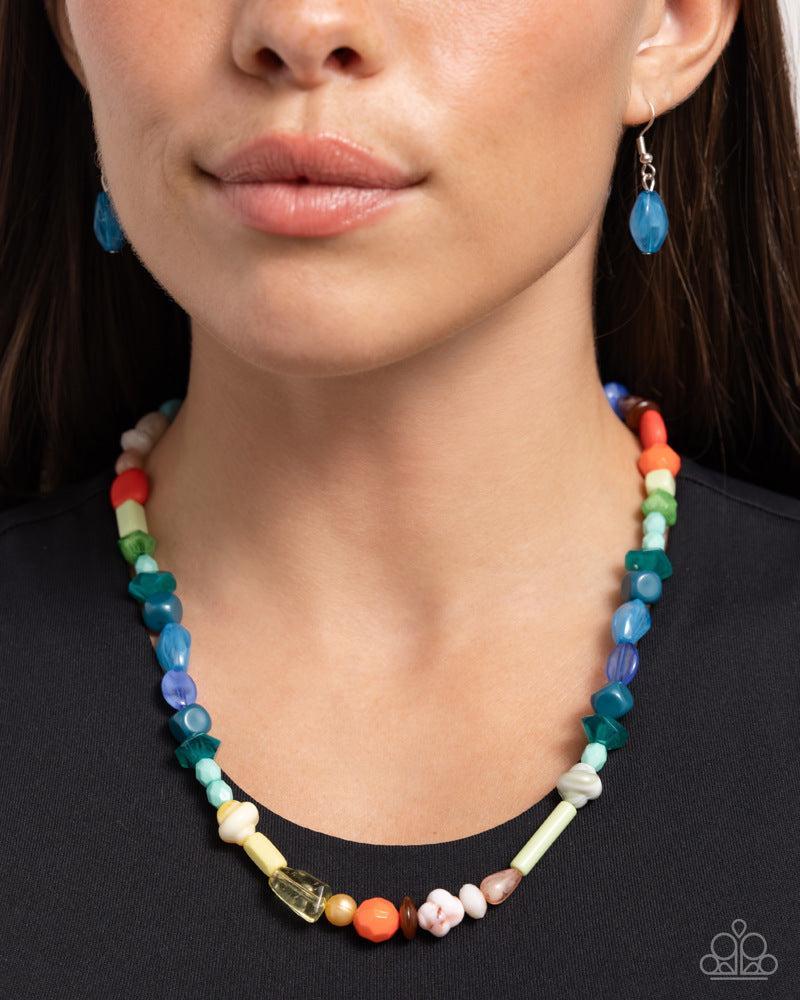 Colored Can-Can Multi Necklace - Paparazzi Accessories