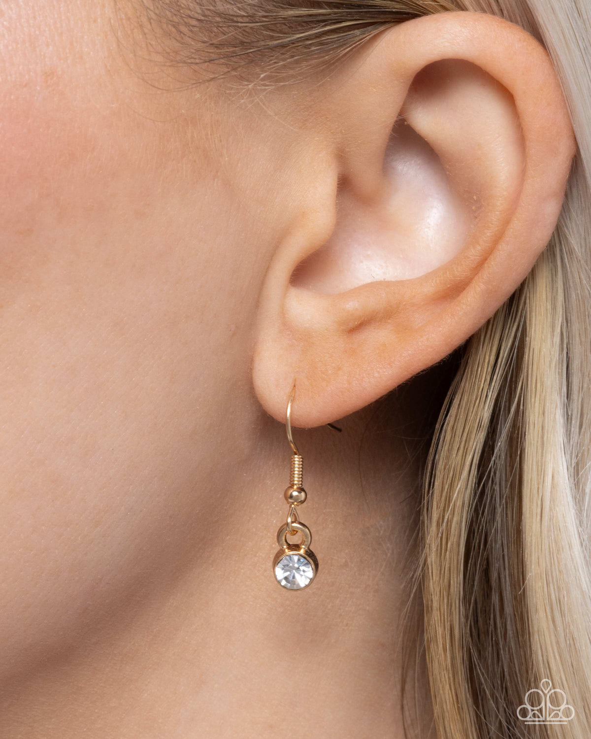 Consistent Chic Orange Floral Necklace - Paparazzi Accessories - free matching earrings -CarasShop.com - Paparazzi Jewelry by Cara Jewels