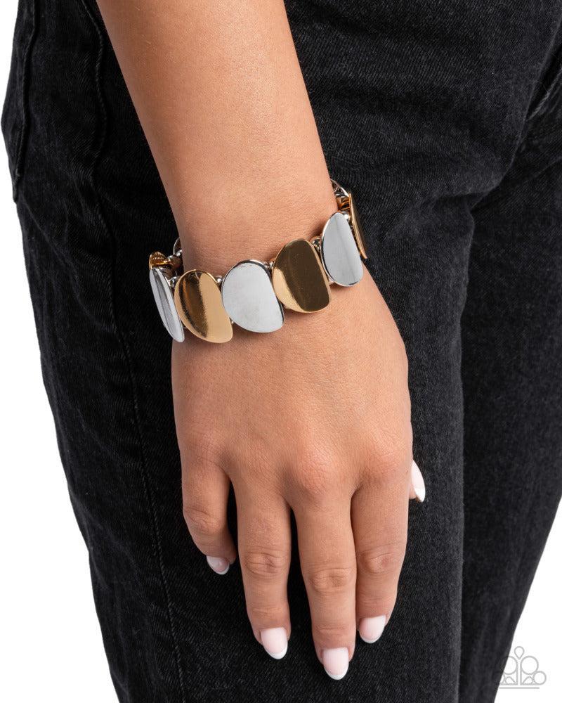 Dauntless Delight Multi Bracelet - Paparazzi Accessories