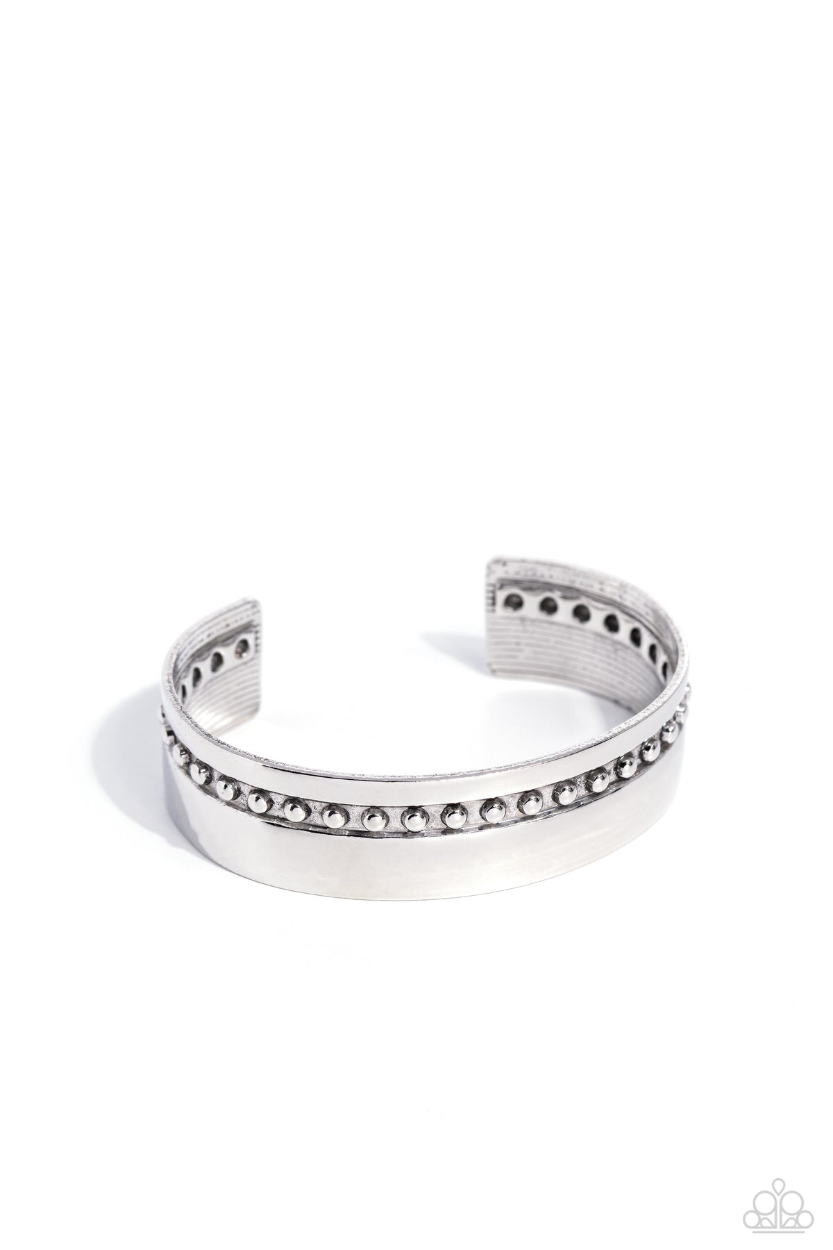 Deco Dune Silver Cuff Bracelet - Paparazzi Accessories
