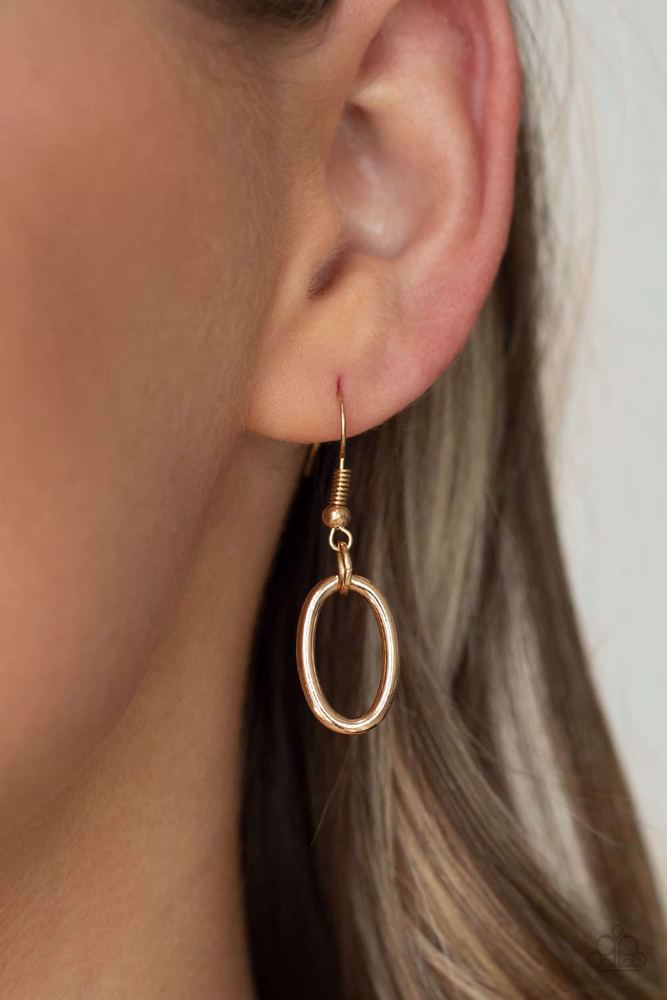 Defined Drama Gold Necklace - Paparazzi Accessories