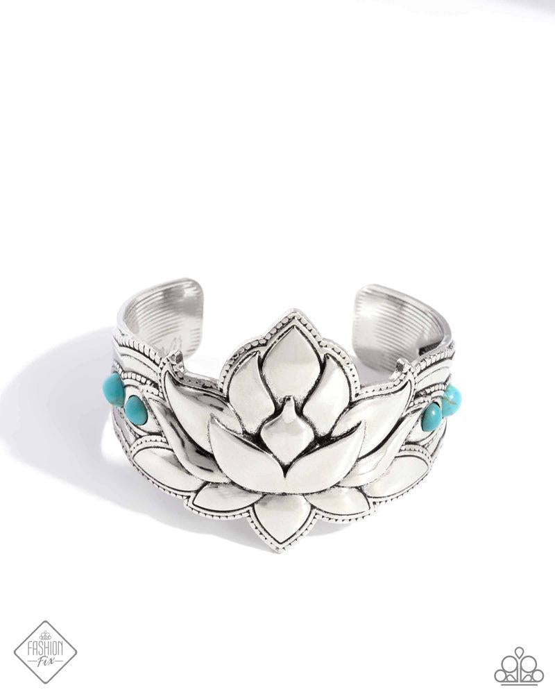 Desert Drill Blue Bracelet - Paparazzi Accessories