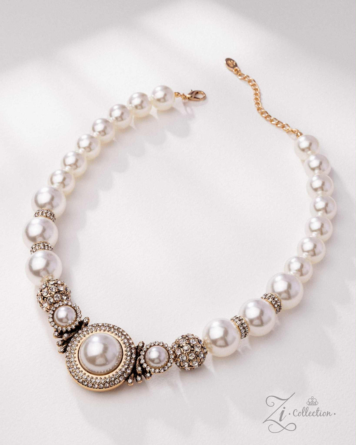 Dignified 2025 Zi Collection Necklace - Paparazzi Accessories- Flat Lay -CarasShop.com - Paparazzi Jewelry by Cara Jewels