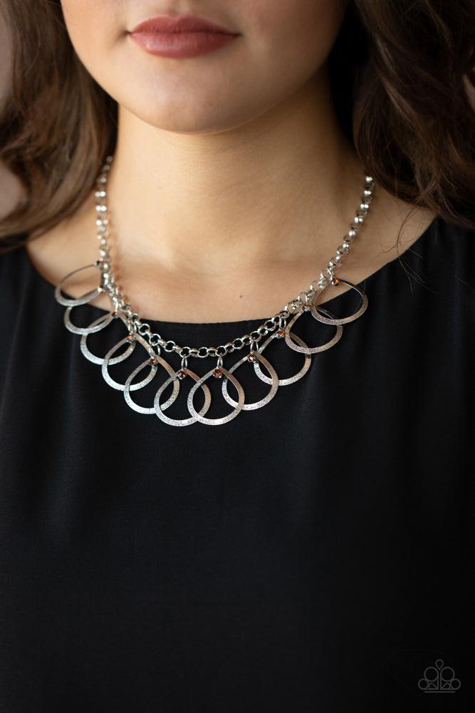 Drop by Drop Brown Necklace - Paparazzi Accessories