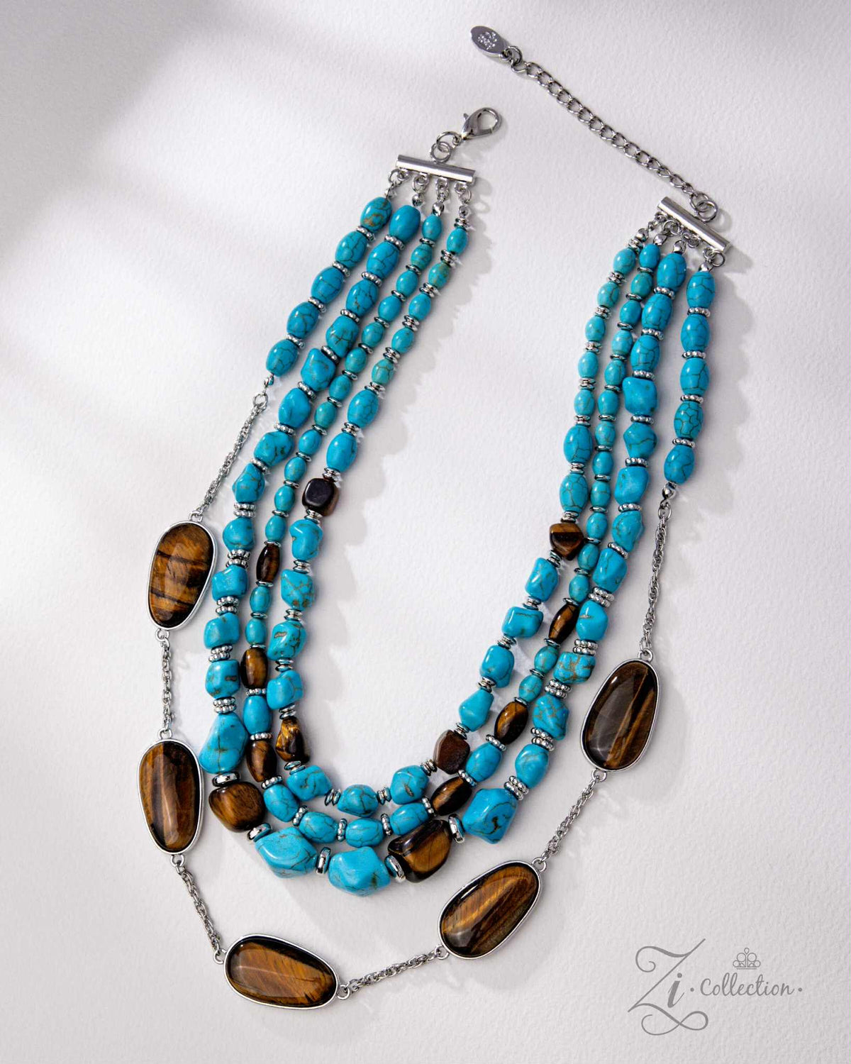 Elemental 2025 Zi Collection Necklace - Paparazzi Accessories- Flat Lay -CarasShop.com - Paparazzi Jewelry by Cara Jewels