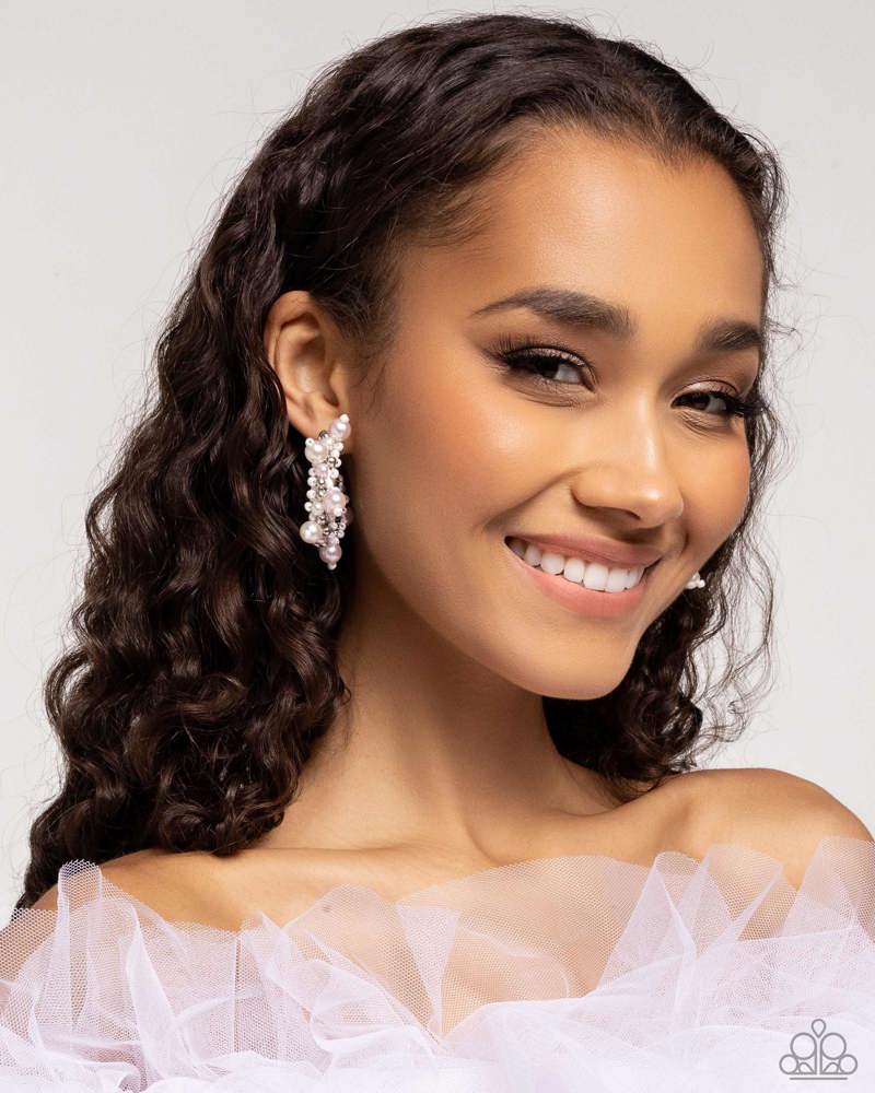 Elite Expense Pink Earrings - Paparazzi Accessories