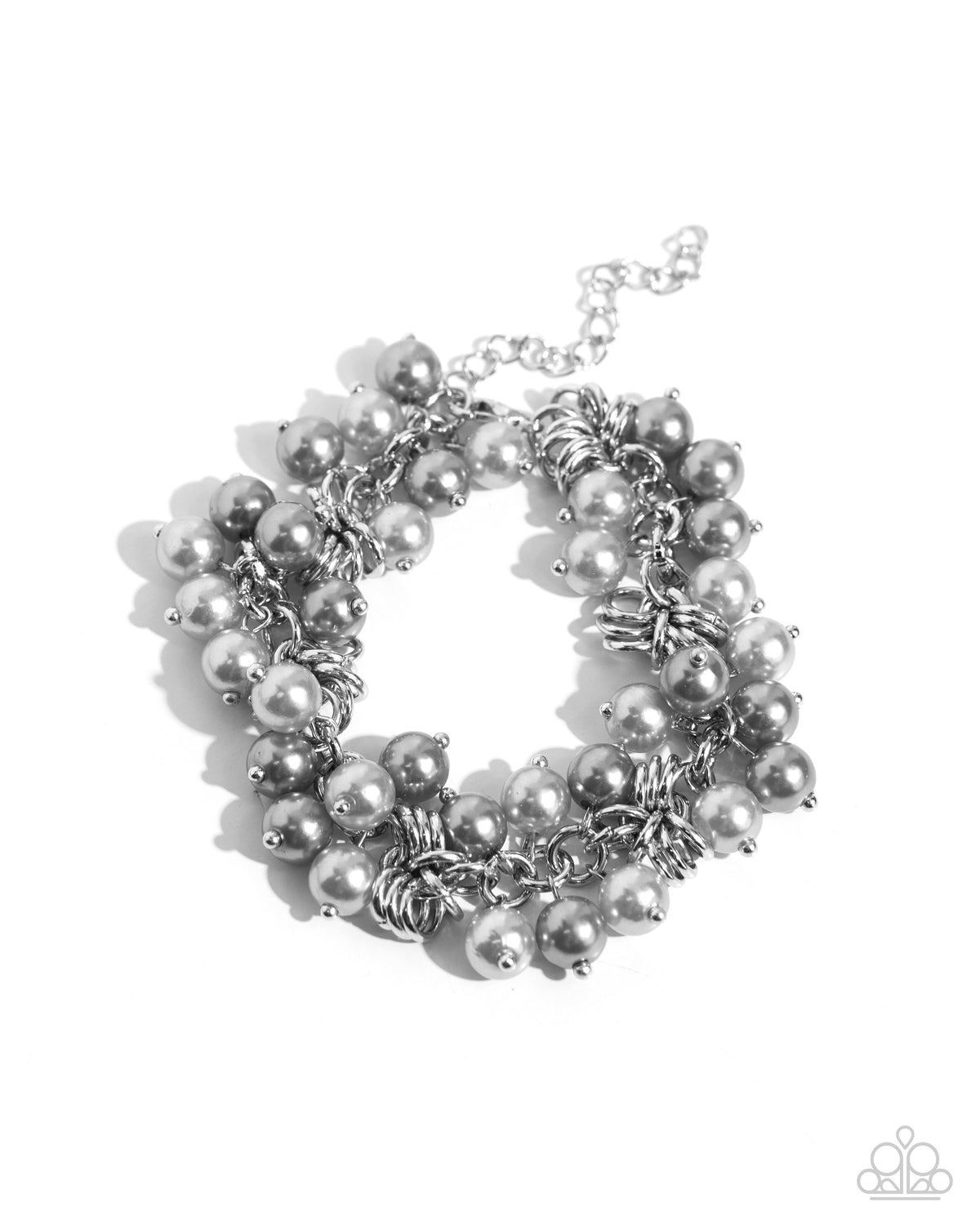 Endless Loop Silver Bracelet - Paparazzi Accessories
