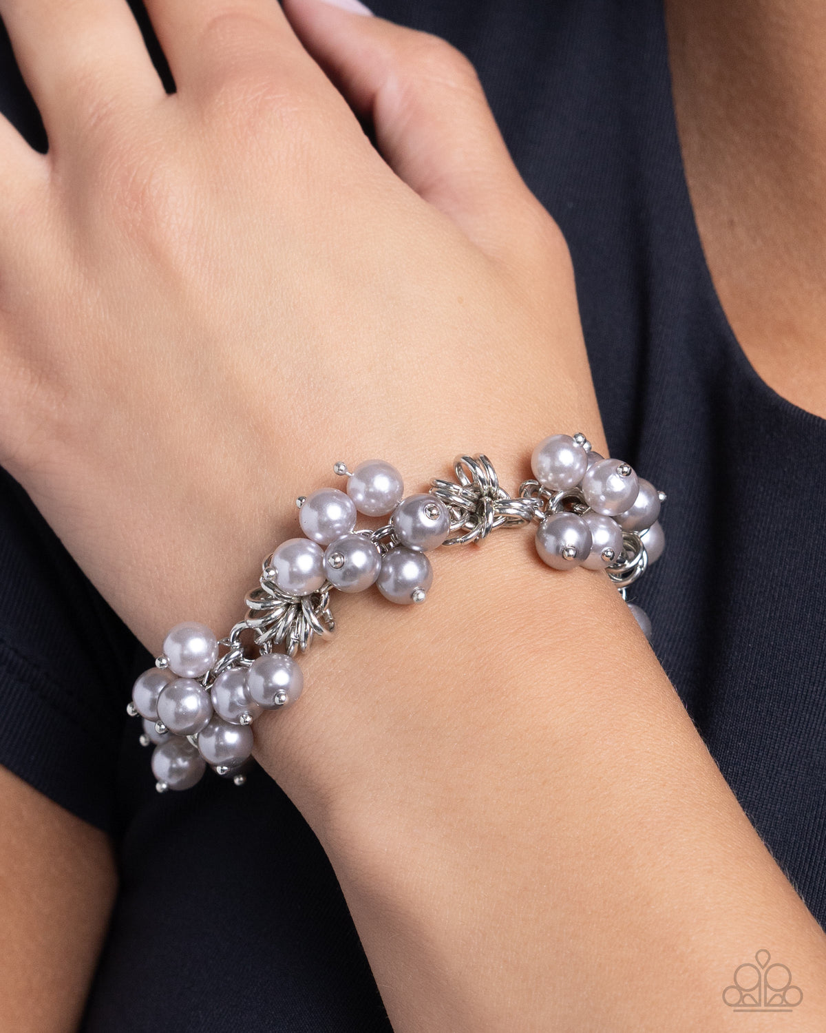 Endless Loop Silver Bracelet - Paparazzi Accessories