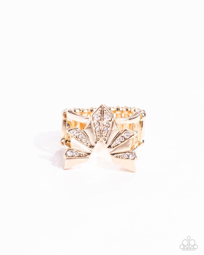 Extra Empirical Gold Ring - Paparazzi Accessories