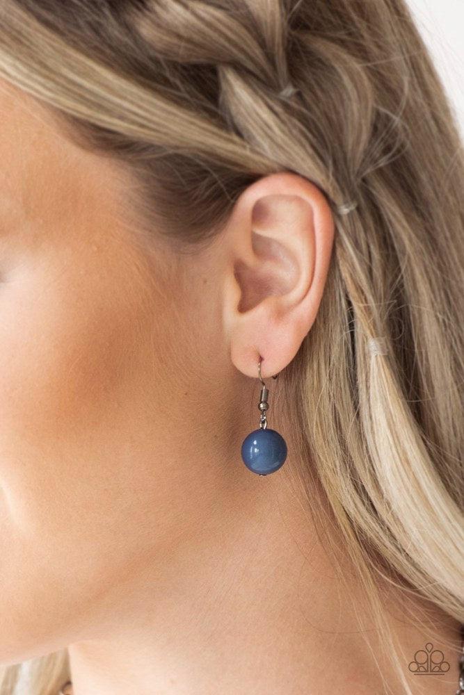 Fashion Fad Blue Necklace - Paparazzi Accessories