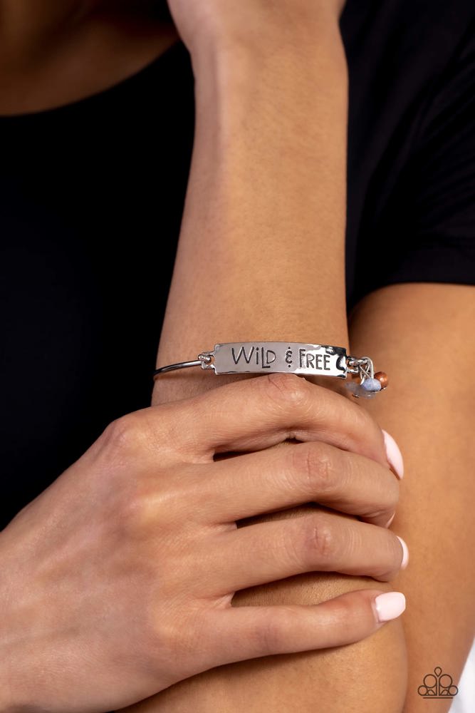 Fearless Fashionista Blue Bracelet - Paparazzi Accessories