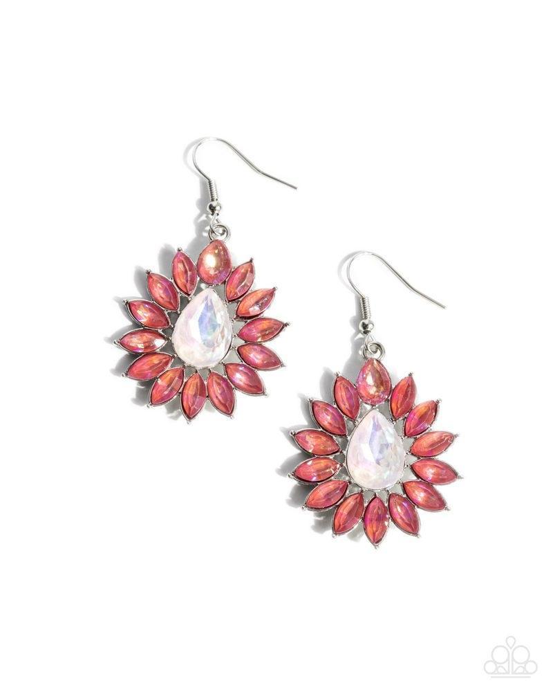 Giddy Generosity Pink Earrings - Paparazzi Accessories