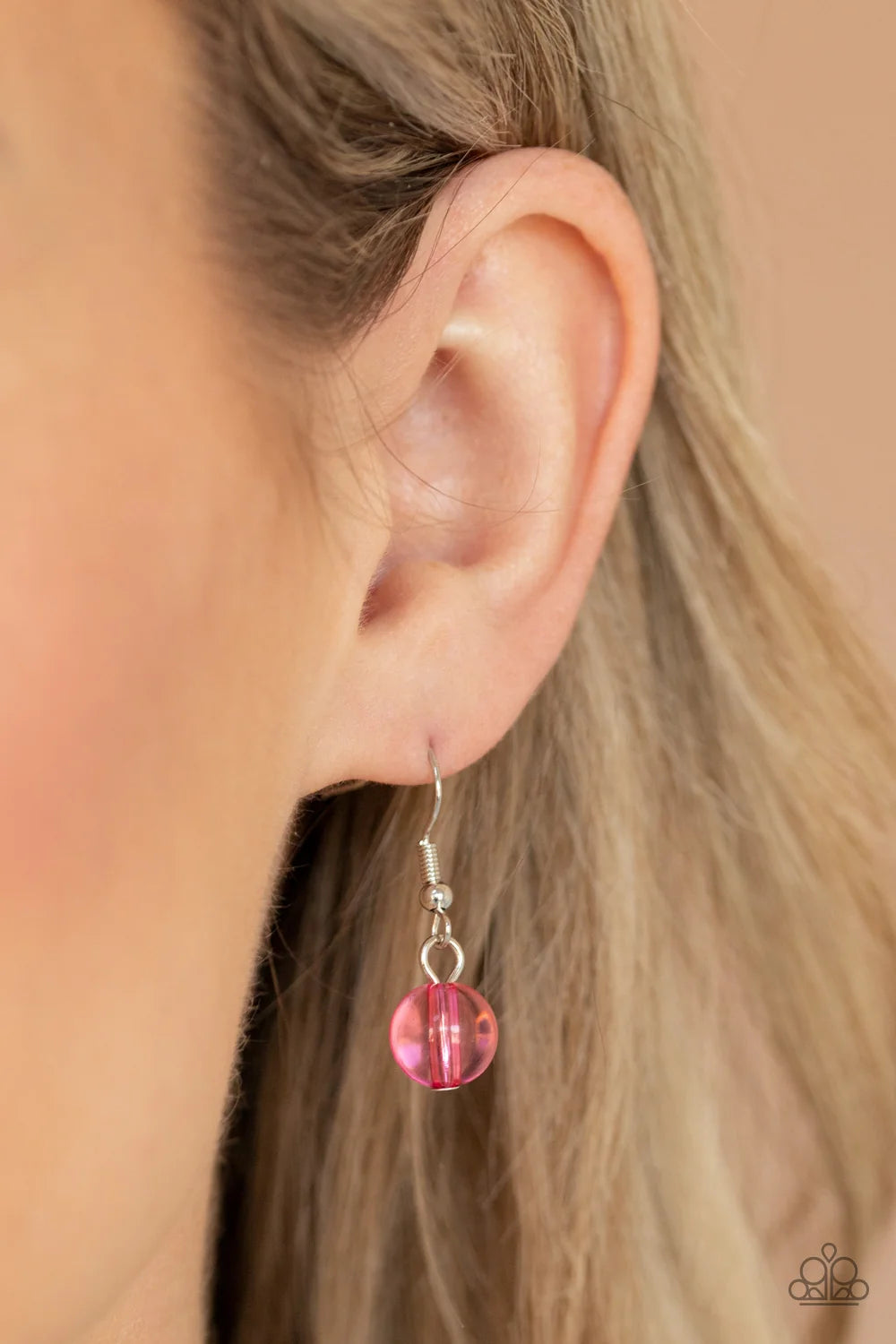 Gossip Glam Pink Necklace - Paparazzi Accessories