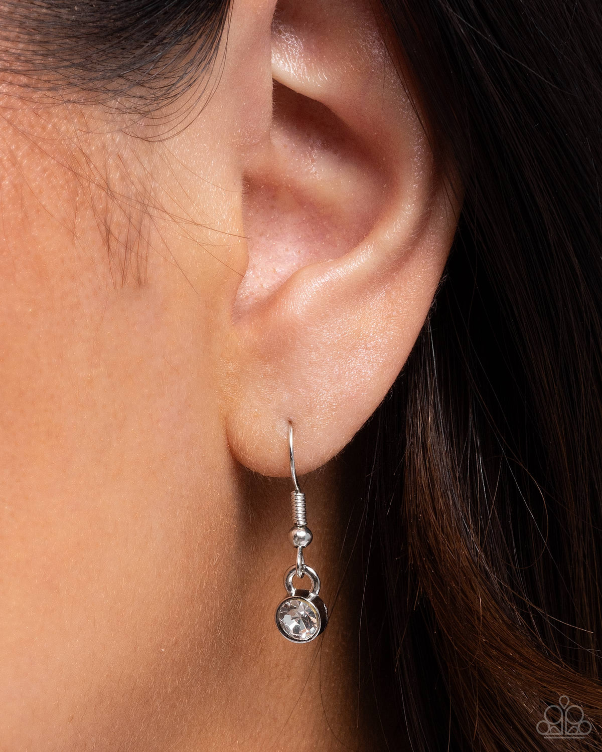 Guiding Garden Multi Rhinestone Floral Necklace - Paparazzi Accessories - free matching earrings - CarasShop.com - Paparazzi Jewelry by Cara Jewels