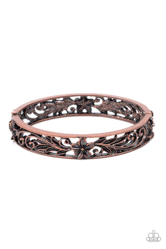 Hawaiian Essence Copper Bracelet - Paparazzi Accessories
