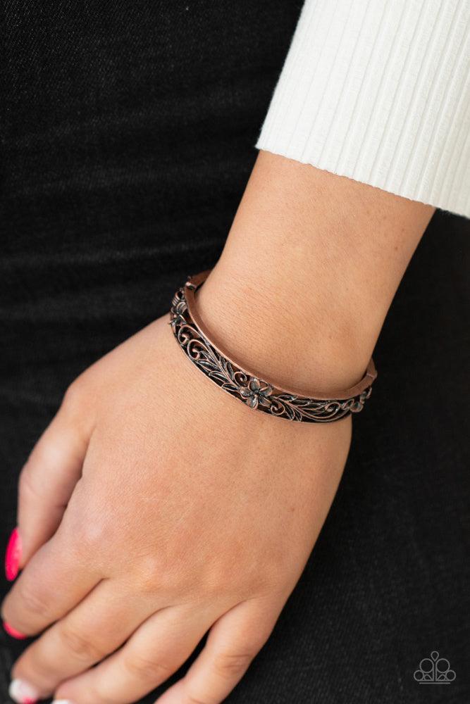 Hawaiian Essence Copper Bracelet - Paparazzi Accessories