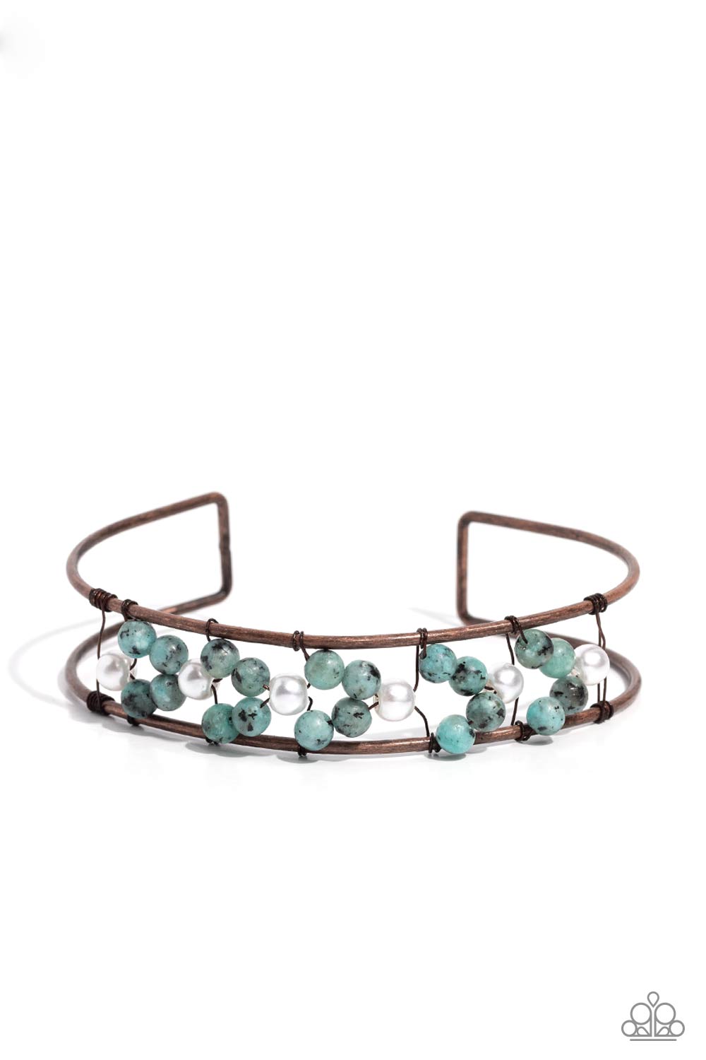 High-WIRE Hallmark Copper Bracelet - Paparazzi Accessories