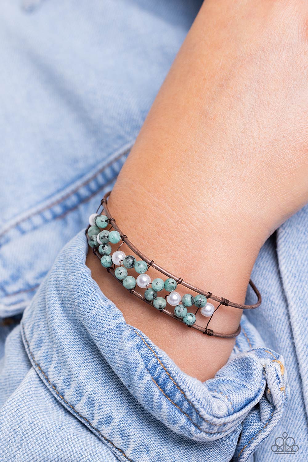 High-WIRE Hallmark Copper Bracelet - Paparazzi Accessories