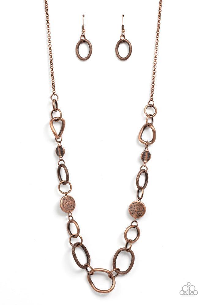 Industrial Intentions Copper Necklace - Paparazzi Accessories