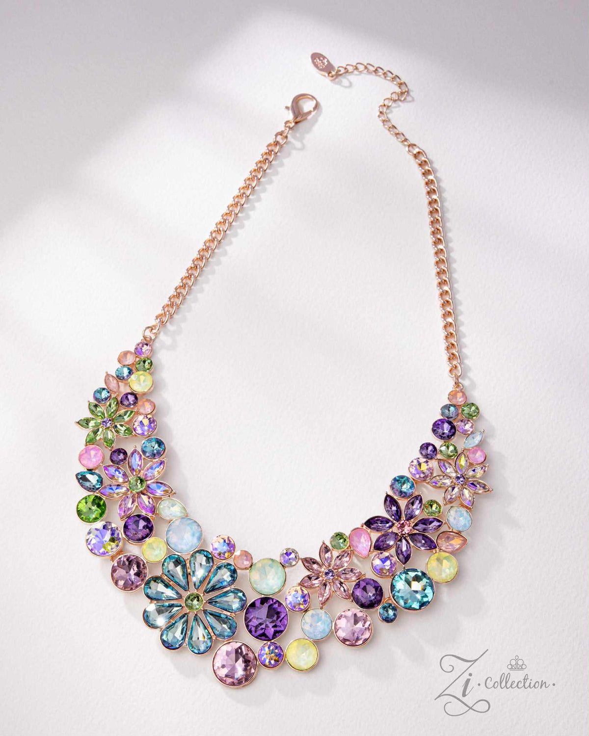 Innocent 2025 Zi Collection Necklace - Paparazzi Accessories- Flat Lay -CarasShop.com - Paparazzi Jewelry by Cara Jewels