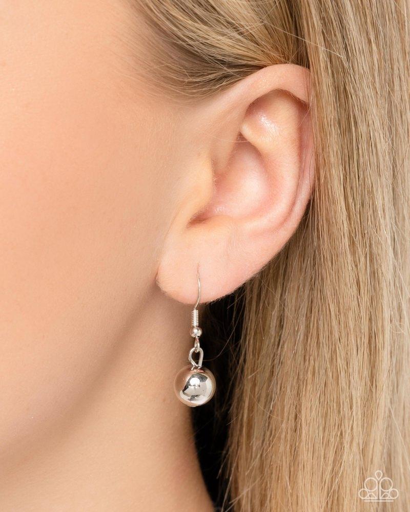 Just A Habit Black & Silver Necklace - Paparazzi Accessories