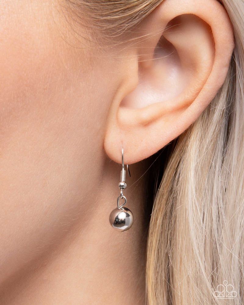 Laidback Layers Silver Necklace - Paparazzi Accessories