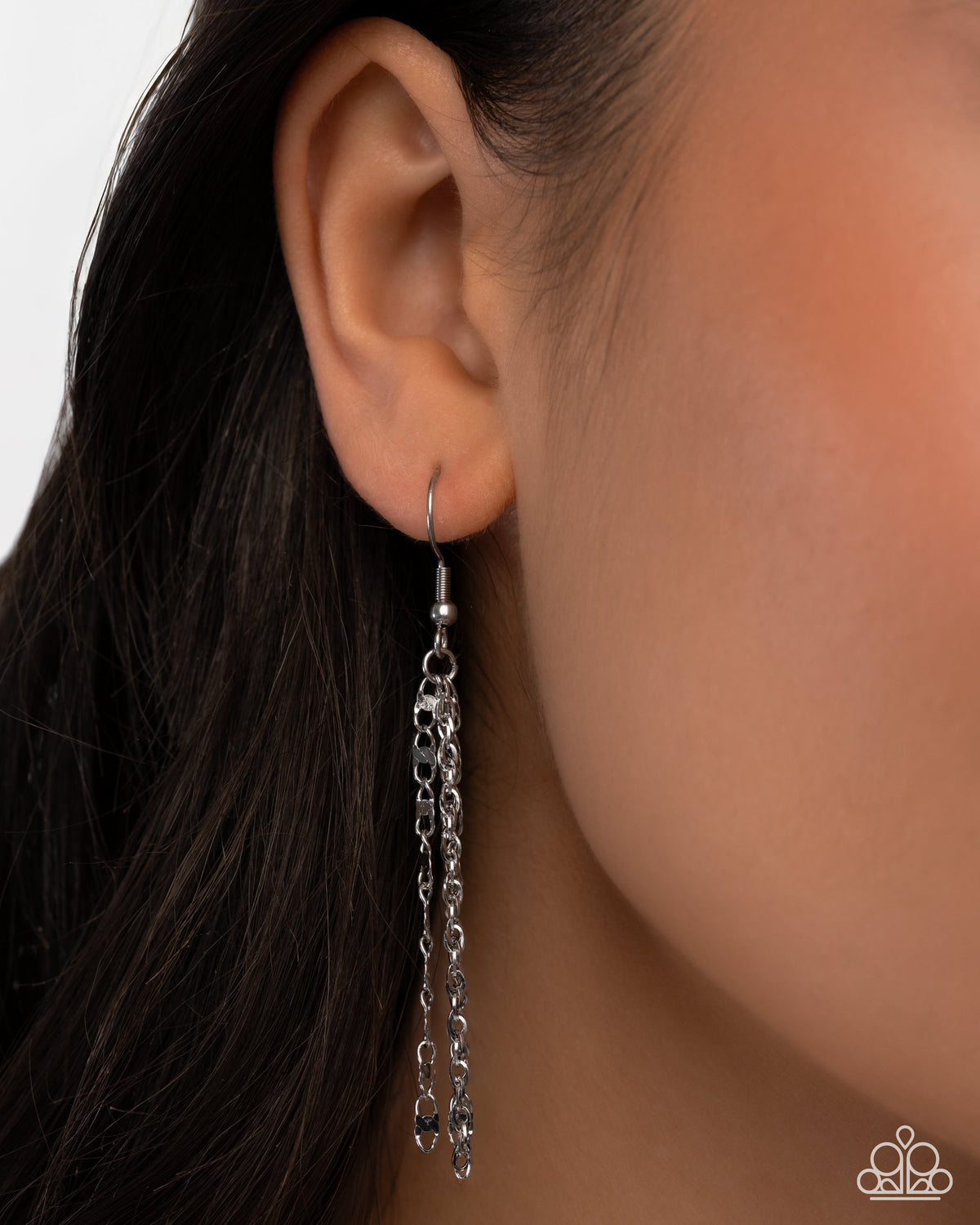 Layered Legend Silver Choker Necklace - Paparazzi Accessories