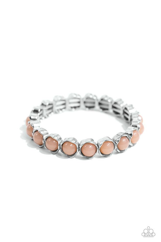 Let's be Buds Brown Bracelet - Paparazzi Accessories